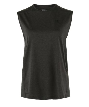 Fjallraven Womens Abisko Day Hike Tank Top Black