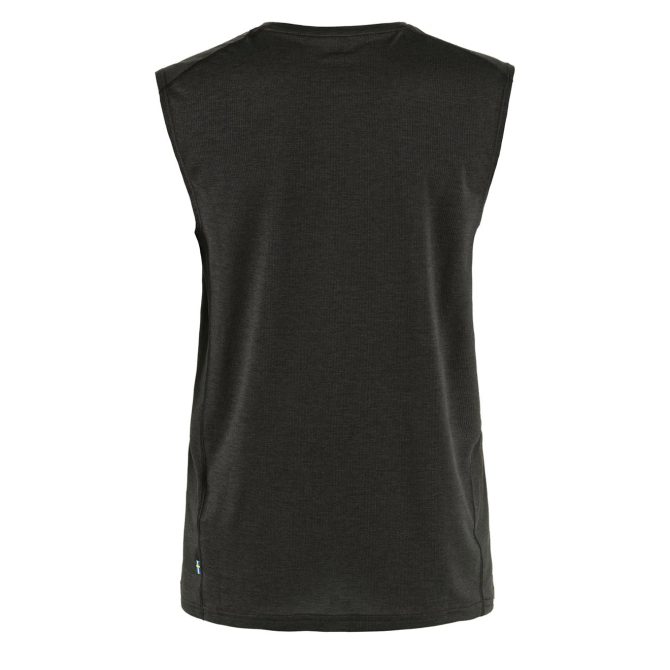 Fjallraven Womens Abisko Day Hike Tank Top Black - Image 2