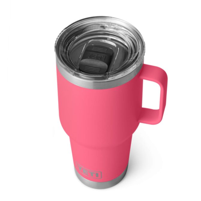 YETI Rambler 30oz Travel Mug Tropical Pink - Image 3