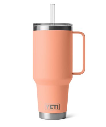 YETI Rambler 42oz Straw Mug Lowcountry Peach