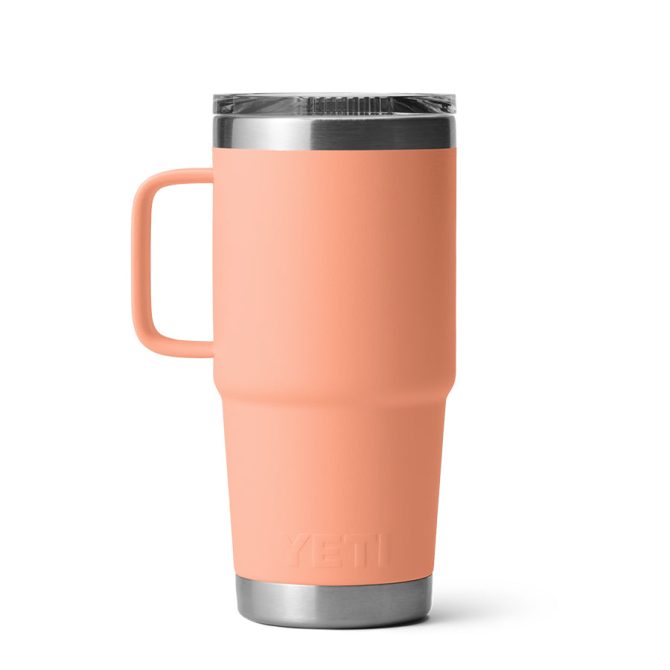 YETI Rambler 20oz Travel Mug Lowcountry Peach - Image 2