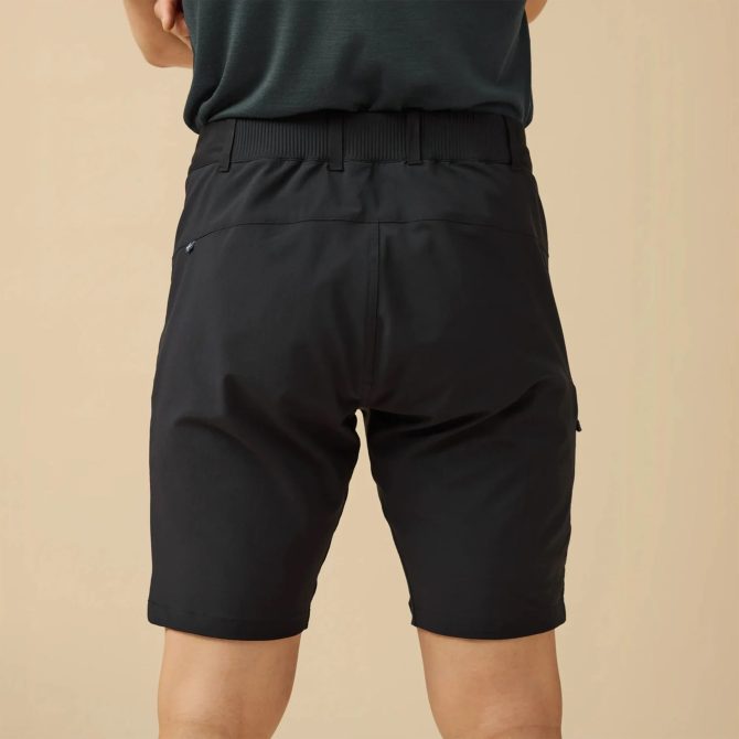 Fjallraven Hoja Hybrid Shorts Black - Image 3