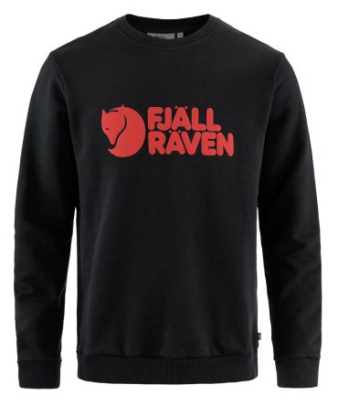 Fjallraven Logo Sweater Black