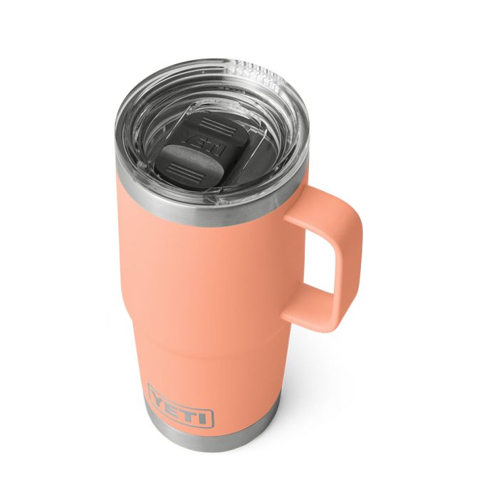 YETI Rambler 20oz Travel Mug Lowcountry Peach - Image 3