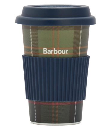 Barbour Reusable Tartan Travel Mug Classic Tartan