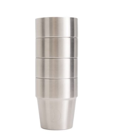 Chilly’s Stackable Cups Set of 4 Stainless Steel