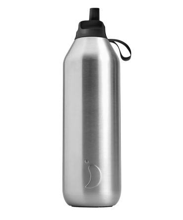 Chillys Series 2 90% Recycled 1L Flip Bottle Stainless Steel