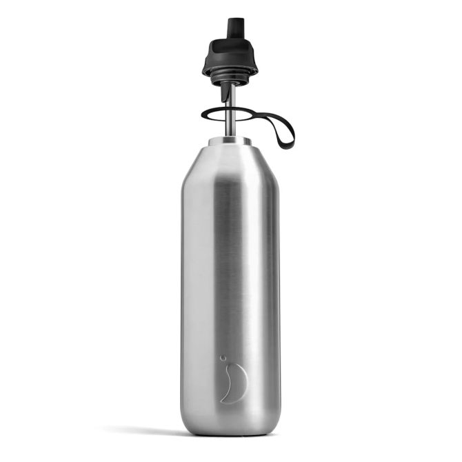 Chillys Series 2 90% Recycled 1L Flip Bottle Stainless Steel - Image 2