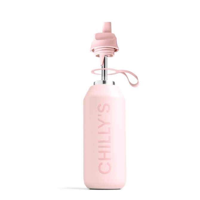 Chillys Series 2 Flip Bottle 500ml Blush Pink - Image 2