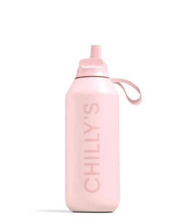 Chillys Series 2 Flip Bottle 500ml Blush Pink