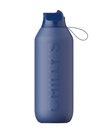 Chillys Series 2 Flip Bottle 500ml Whale Blue