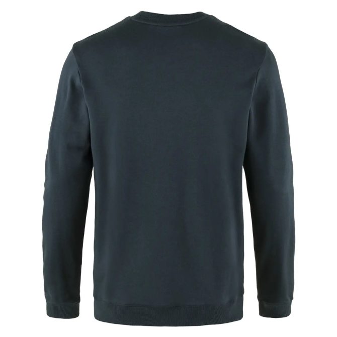 Fjallraven 1960 Logo Badge Sweater Dark Navy - Image 2