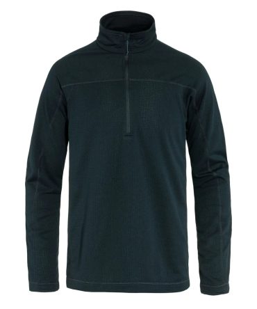 Fjallraven Abisko Lite Fleece Half Zip Dark Navy