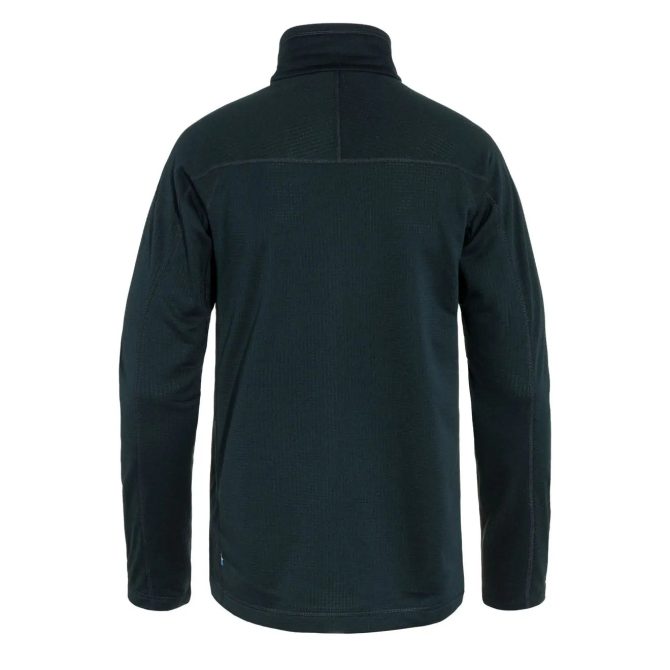 Fjallraven Abisko Lite Fleece Half Zip Dark Navy - Image 2
