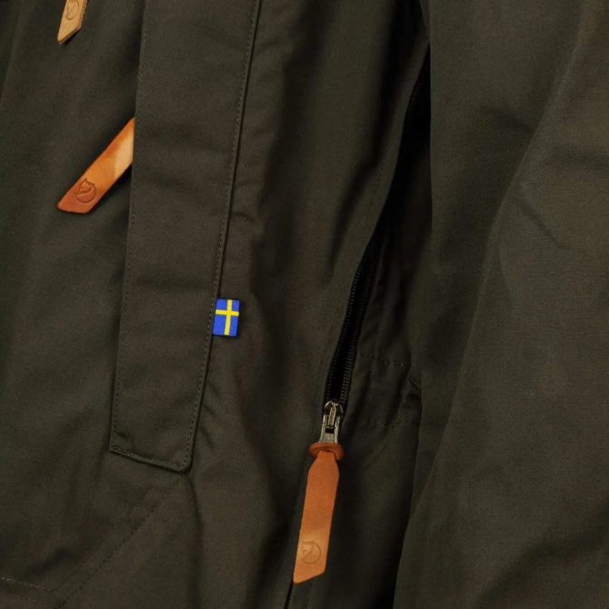 Fjallraven Anorak No. 8 Dark Olive - Image 5