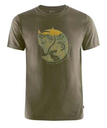 Fjallraven Arctic Fox T-Shirt Dark Olive