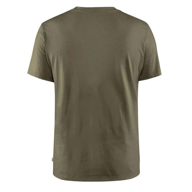 Fjallraven Arctic Fox T-Shirt Dark Olive - Image 2
