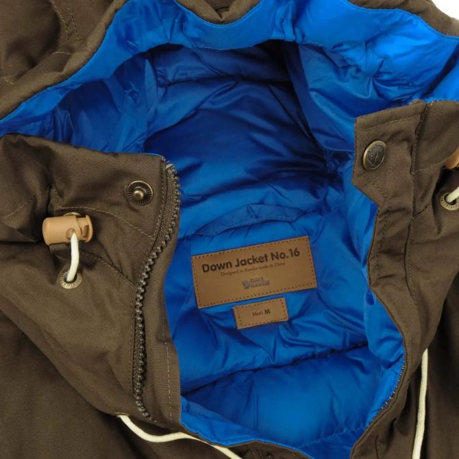 Fjallraven Down Jacket No. 16 Dark Olive - Image 5