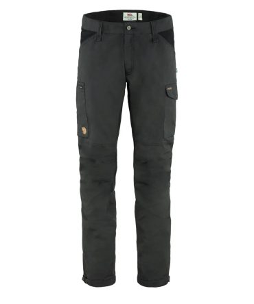 Fjallraven Kaipak Trousers Reg Leg Dark Grey / Black