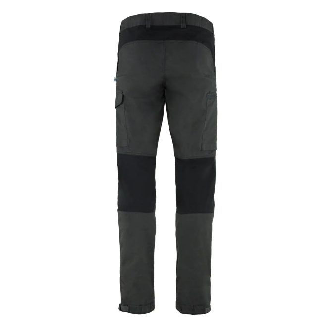 Fjallraven Kaipak Trousers Reg Leg Dark Grey / Black - Image 2