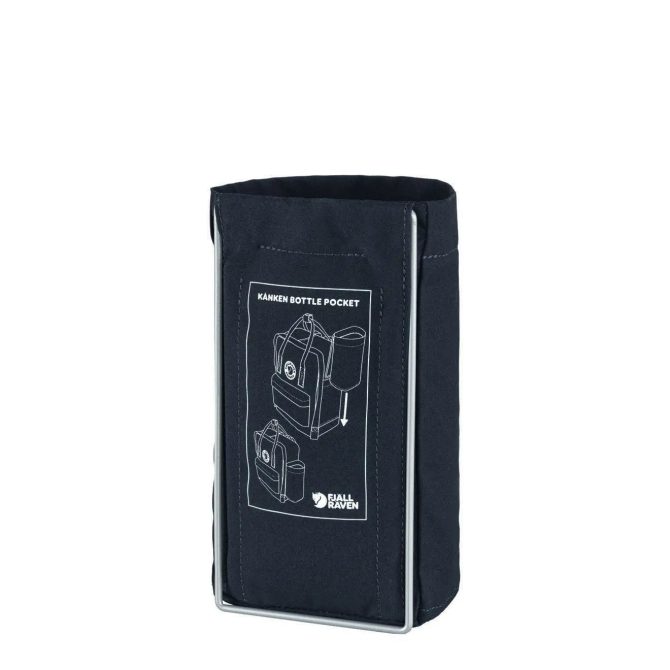 Fjallraven Kanken Bottle Pocket Navy - Image 2