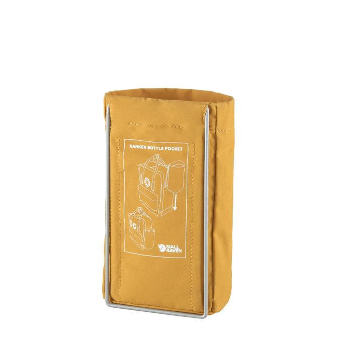 Fjallraven Kanken Bottle Pocket Ochre - Image 2