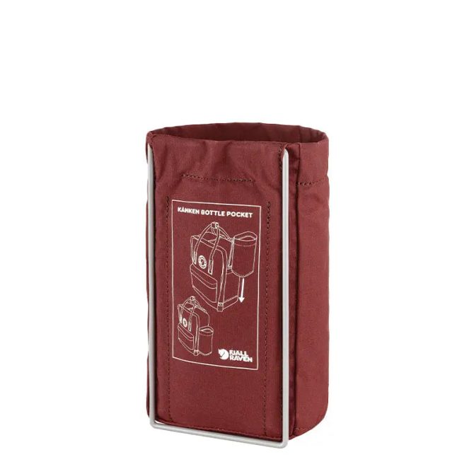 Fjallraven Kanken Bottle Pocket Ox Red - Image 2