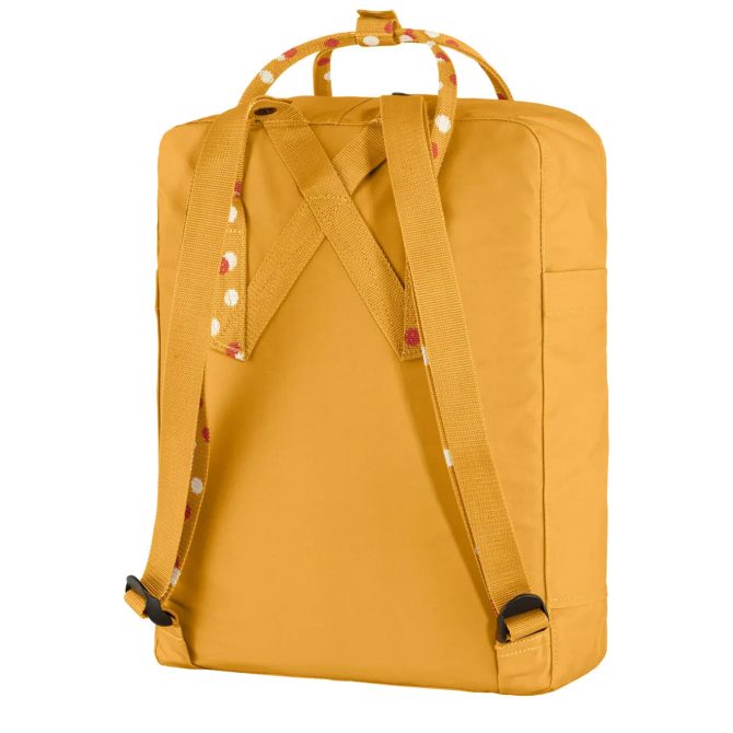 Fjallraven Kanken Classic Backpack Ochre / Confetti Pattern - Image 4