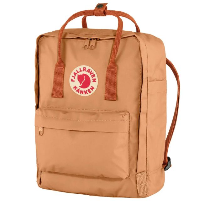 Fjallraven Kanken Classic Backpack Peach Sand / Terracotta - Image 3