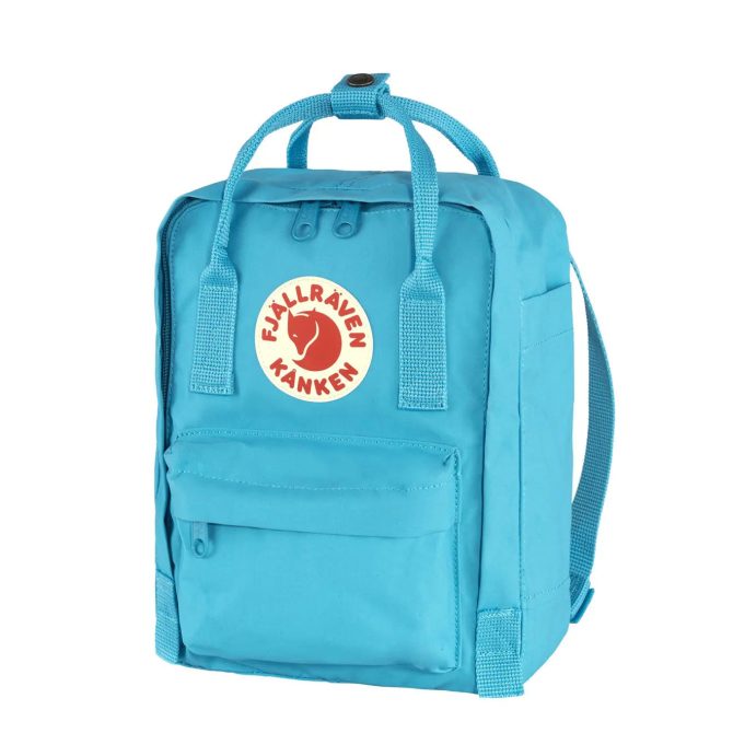 Fjallraven Kanken Mini Backpack Deep Turquoise - Image 3