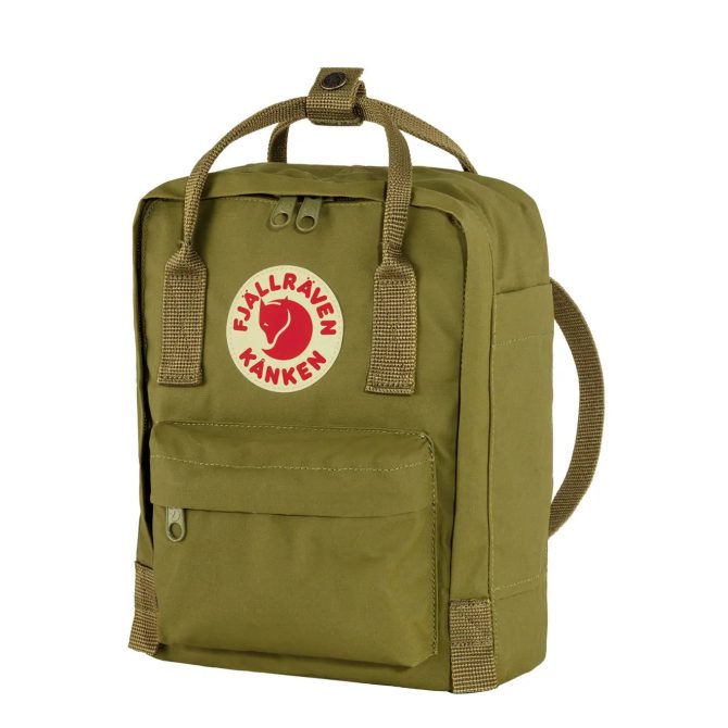 Fjallraven Kanken Mini Backpack Foliage Green - Image 3