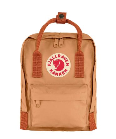 Fjallraven Kanken Mini Backpack Peach Sand / Terracotta Brown