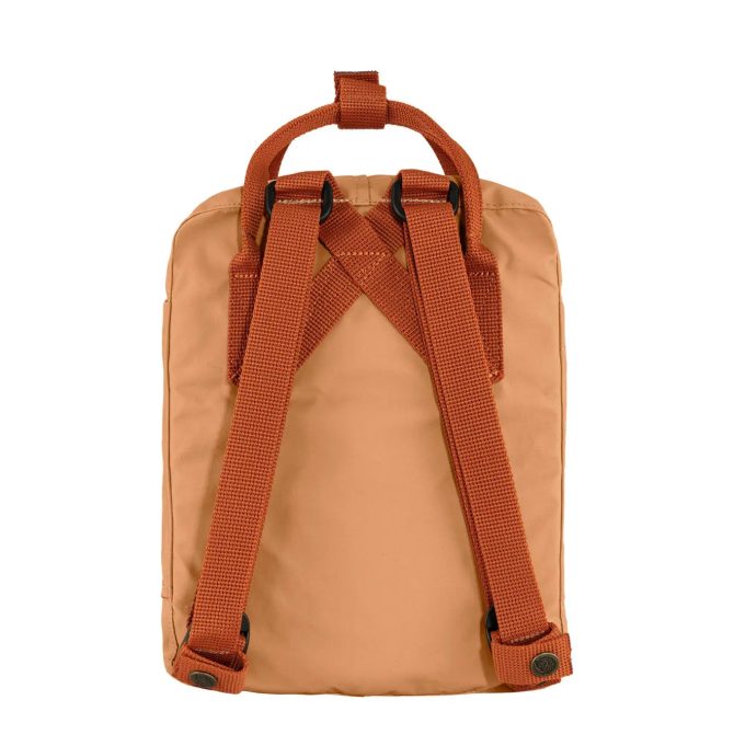Fjallraven Kanken Mini Backpack Peach Sand / Terracotta Brown - Image 2