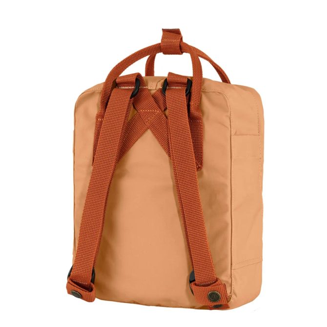 Fjallraven Kanken Mini Backpack Peach Sand / Terracotta Brown - Image 4