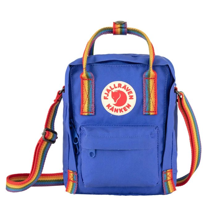 Fjallraven Kanken Rainbow Sling Cobalt Blue - Image 2