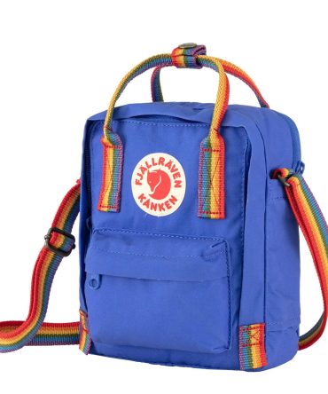 Fjallraven Kanken Rainbow Sling Cobalt Blue