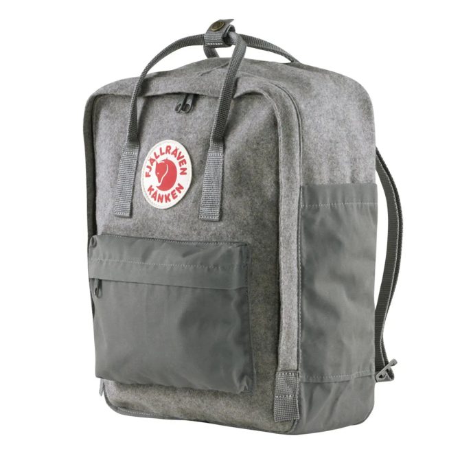 Fjallraven Kanken Re-Wool Granite Grey - Image 3