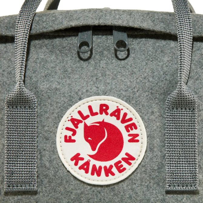 Fjallraven Kanken Re-Wool Laptop 15  Granite Grey - Image 6