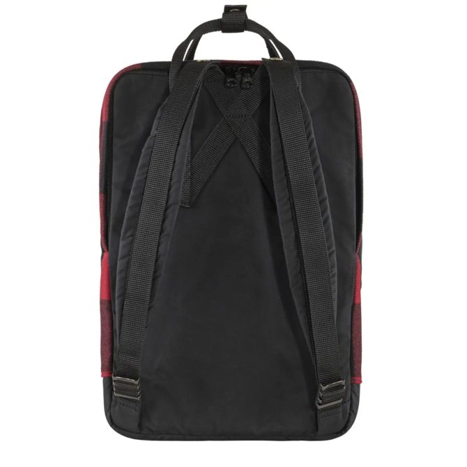 Fjallraven Kanken Re-Wool Laptop 15  Red / Black - Image 2