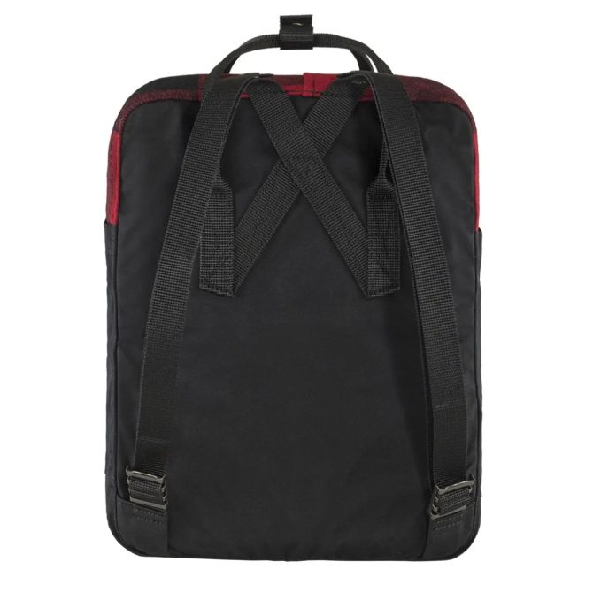 Fjallraven Kanken Re-Wool Red / Black - Image 2