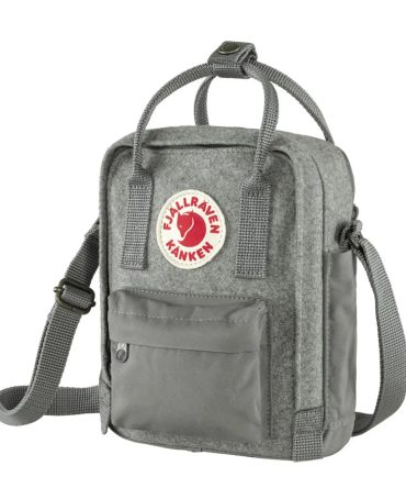 Fjallraven Kanken Re-Wool Sling Granite Grey