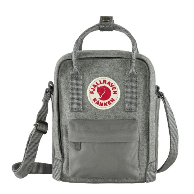 Fjallraven Kanken Re-Wool Sling Granite Grey - Image 2