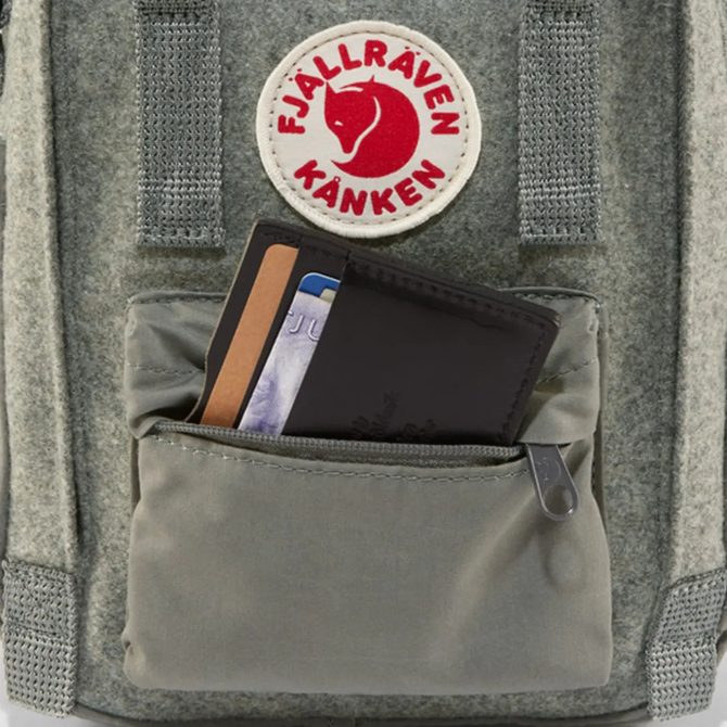 Fjallraven Kanken Re-Wool Sling Granite Grey - Image 5