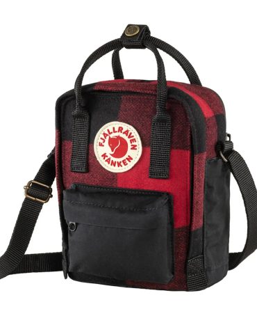Fjallraven Kanken Re-Wool Sling Red-Black