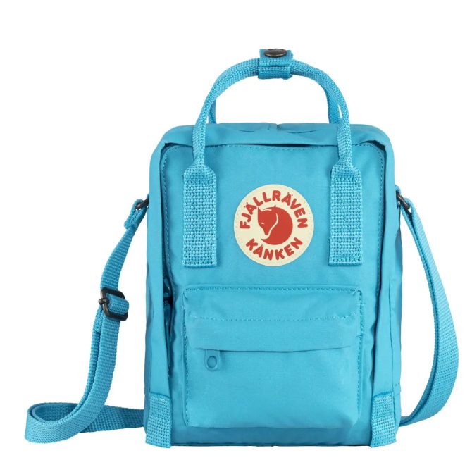 Fjallraven Kanken Sling Cross Body Bag Deep Turquoise - Image 2