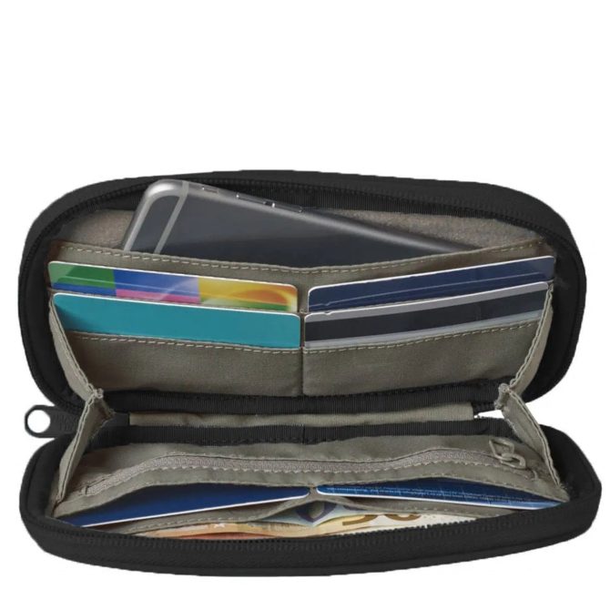 Fjallraven Kanken Travel Wallet Black - Image 3