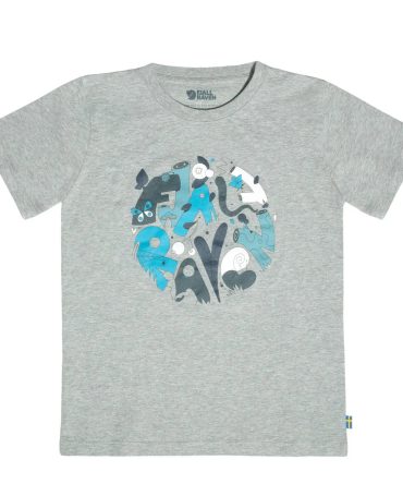 Fjallraven Kids Forest Findings T-Shirt Grey Melange