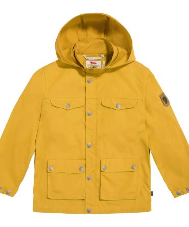 Fjallraven Kids Greenland Jacket Mustard Yellow