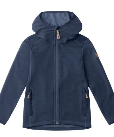 Fjallraven Kids Keb Fleece Hoodie Dark Navy