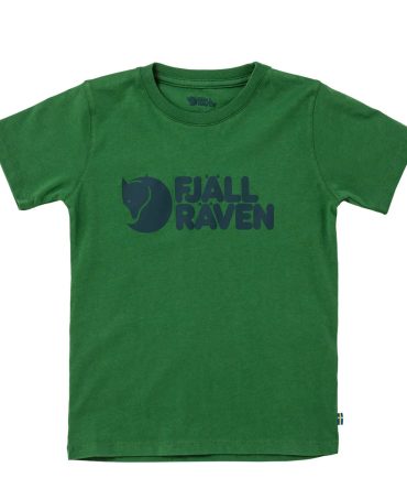 Fjallraven Kids Logo T-Shirt Palm Green